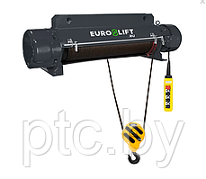 Таль электрическая стационарная Euro-lift CD1 г/п 5тн, в/п 12м