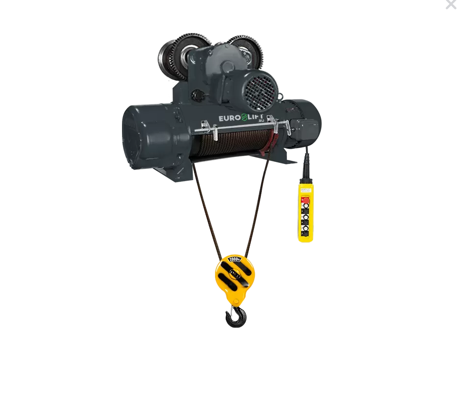 Таль электрическая Euro-lift CD1 г/п 5тн, в/п 9м