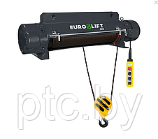 Таль электрическая стационарная Euro-lift CD1 г/п 3,2тн, в/п 30м.