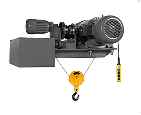 Таль электрическая Euro-lift CDL1 г/п 2тн, в/п 12м., с уменьшенной строительной высотой, фото 2