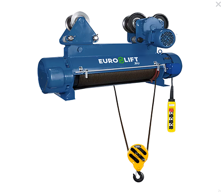 Таль электрическая Euro-lift. CD1 г/п 2тн, в/п 12м, фото 2