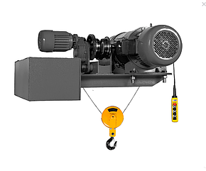 Таль электрическая Euro-lift CDL1 г/п 2тн, в/п 6м., с уменьшенной строительной высотой, фото 2