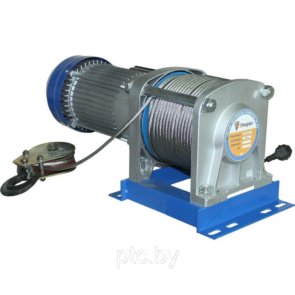 Лебедка электрическая тяговая стационарная Shtapler KCD 500/250кг 30/60м 220В - фото 1 - id-p197250621