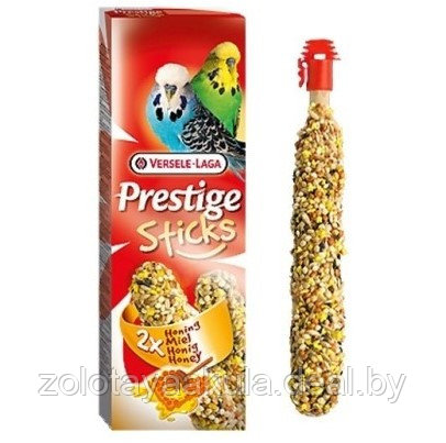 Палочки Versele-Laga Prestige Sticks для волнистых попугаев с семенами и медом, 60гр - фото 1 - id-p197251517
