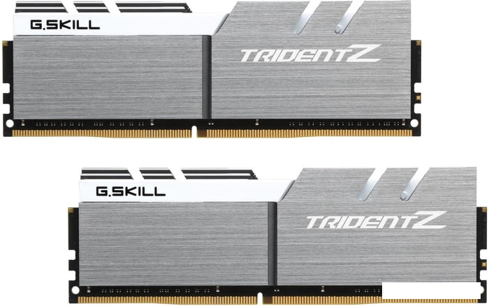 Оперативная память G.Skill Trident Z 2x8GB DDR4 PC4-25600 F4-3200C16D-16GTZSW - фото 1 - id-p197228546