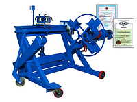 Станок (устройство) для отмотки кабеля УПК-16 ПРГК с АКУ-1100