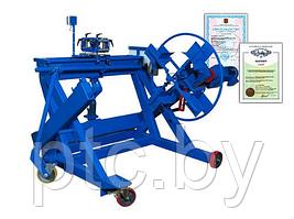 Станок (устройство) для перемотки кабеля УПК-16-3ПРГК с РКУ на 3 т.
