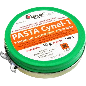 Паяльная паста 40г "Cynel"