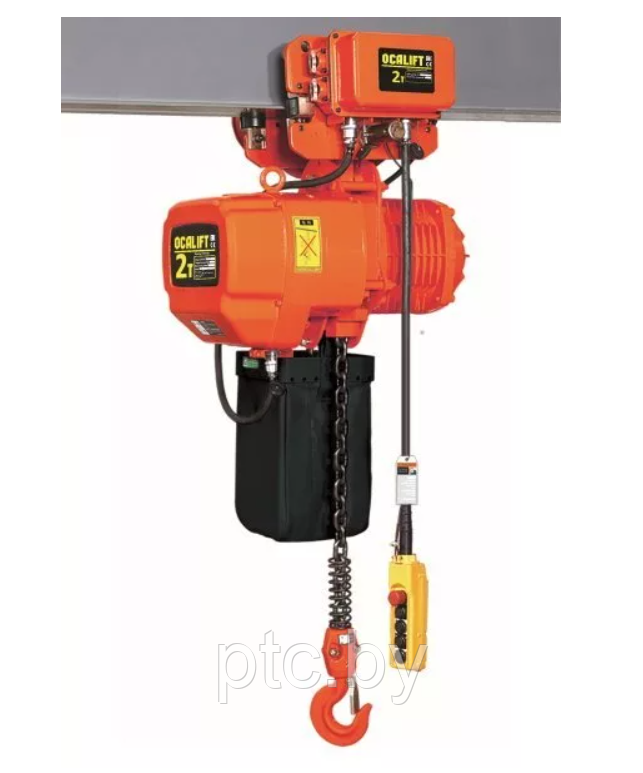 Таль электрическая цепная передвижная OCALIFT 02-01S 2т 12м 380в