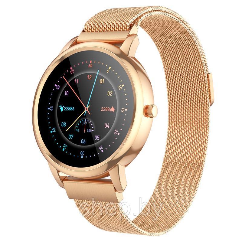 Смарт-часы Hoco Y8 цвет: розовое золото - фото 2 - id-p197259550