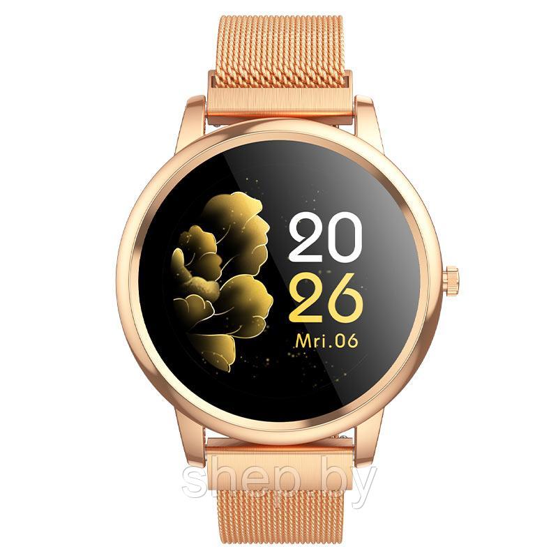 Смарт-часы Hoco Y8 цвет: розовое золото - фото 4 - id-p197259550