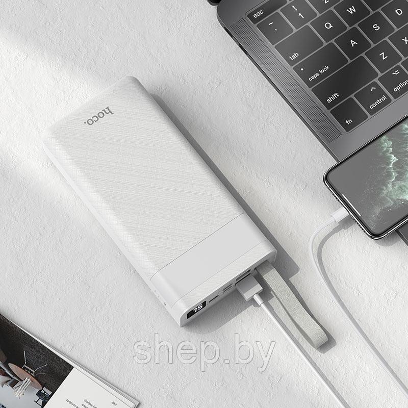 Внешний аккумулятор Hoco J73, 30000mAh, цвет: черный - фото 7 - id-p185038531