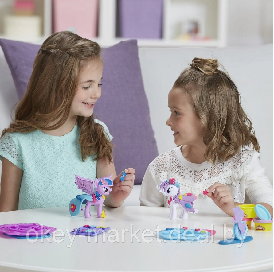 Набор игровой Play-Doh Твайлайт и Рарити B9717 - фото 5 - id-p197260396