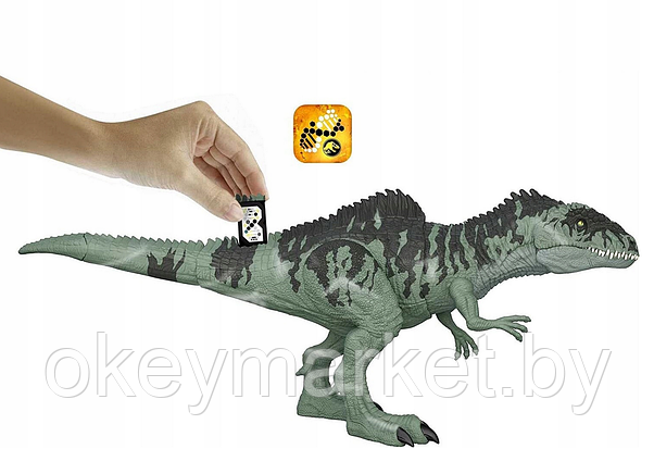 Фигурка динозавра Mattel Мир Юрского периода Гиганотозавр со звуком GYC94, фото 2