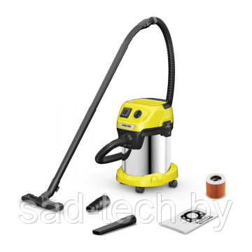 Пылесос сухой и влажной уборки Karcher WD 3 P S V-17/4/20 (ан. WD 3 P Premium) - фото 1 - id-p166983965