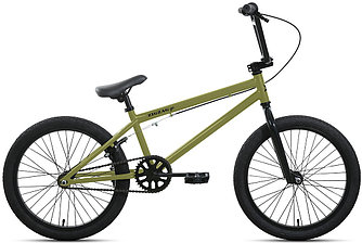 Трюковой BMX Forward ZIGZAG 20 GO (20.4 рост) хаки/черный 2022 год (IBK22FW20088)