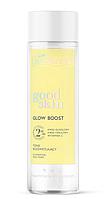 Тоник для лица Bielenda Good Skin Glow Boost с гликолевой кислотой, витамином С и феруловой кислотой, 200 мл