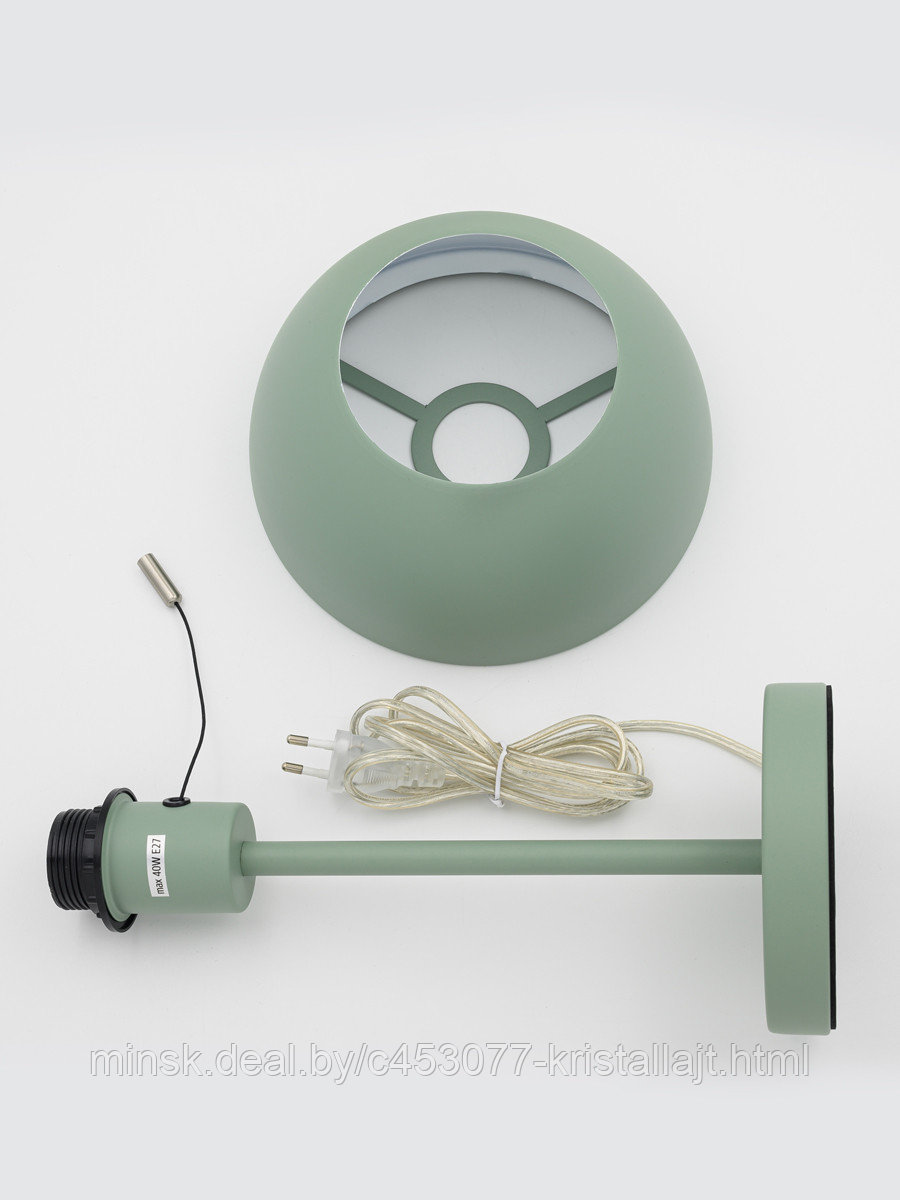 Настольная лампа Artstyle HT-709GR, зеленый (мат.), металлический, E27 - фото 4 - id-p197302138