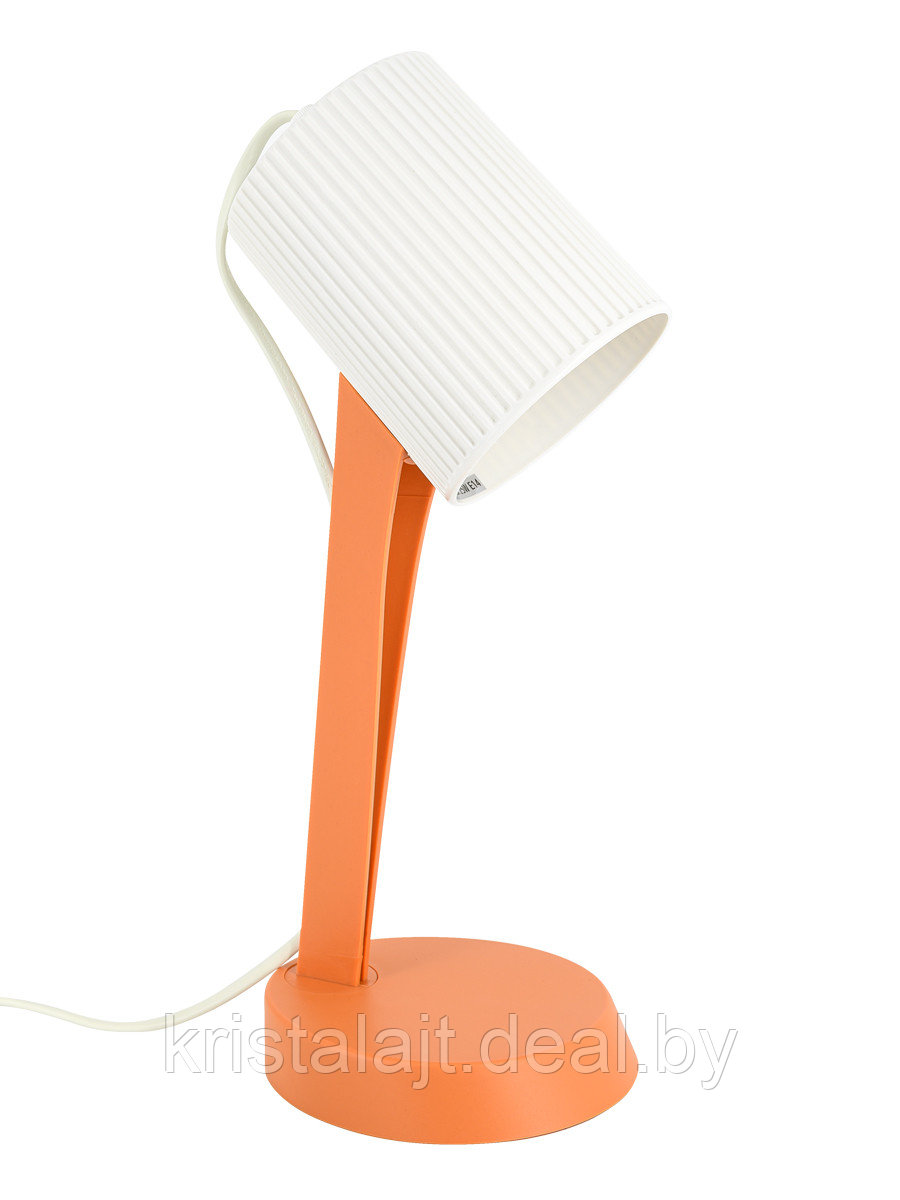 Настольная лампа Artstyle HT-711WOR, белый/оранжевый, пластик, E14 - фото 1 - id-p197302151