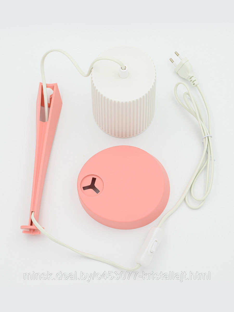 Настольная лампа Artstyle HT-711WPK, белый/розовый, пластик, E14 - фото 4 - id-p197303906