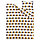 IKEA/ БРУММИГ Пододеяльник и наволочка с рисунком медведя желтый/коричневый,150x200/50x60см, фото 3