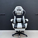 Кресло компьютерное с подставкой и массажем, фото 2