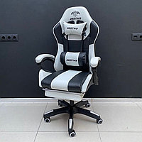 Кресло компьютерное с подставкой и массажем