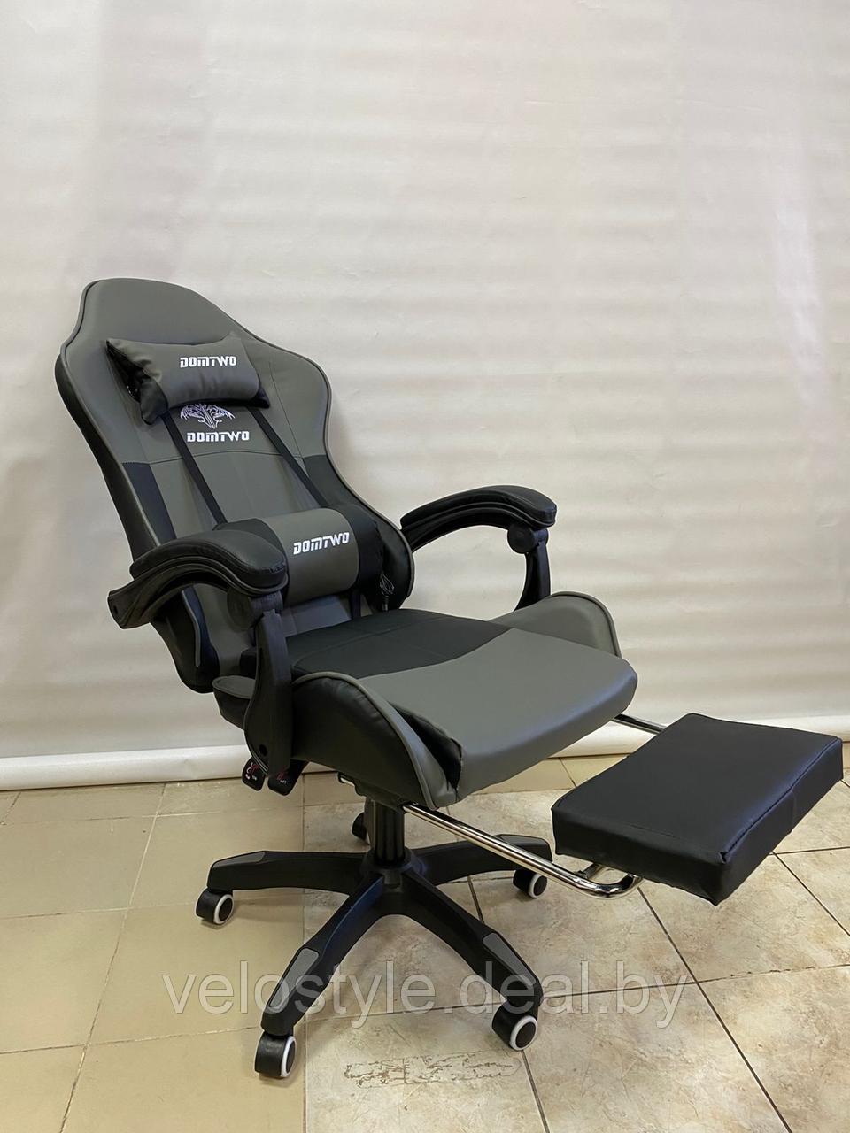 Игровое кресло Comfort подставкой под ноги - фото 2 - id-p171950172