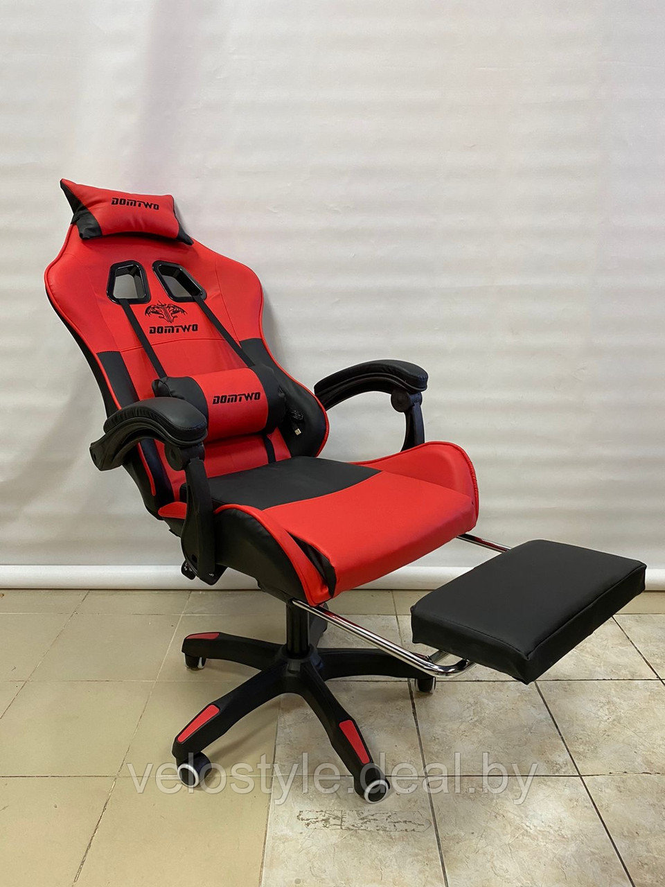 Игровое кресло Comfort подставкой под ноги - фото 7 - id-p171950172