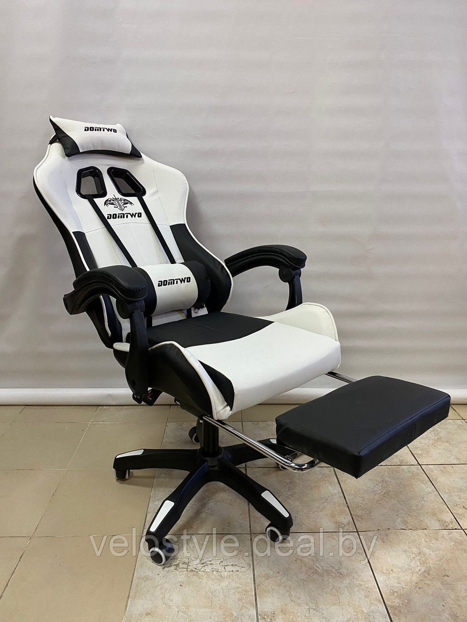 Игровое кресло Comfort подставкой под ноги - фото 9 - id-p171950172