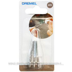 (401) Держатель для мягкой оснастки / хв 3,2 мм (3 шт) Dremel (26150401JA)