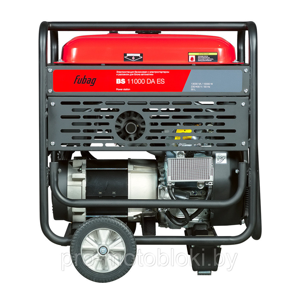 Генератор бензиновый FUBAG BS 11000 DA ES с электростартером и коннектором автоматики - фото 6 - id-p196987683