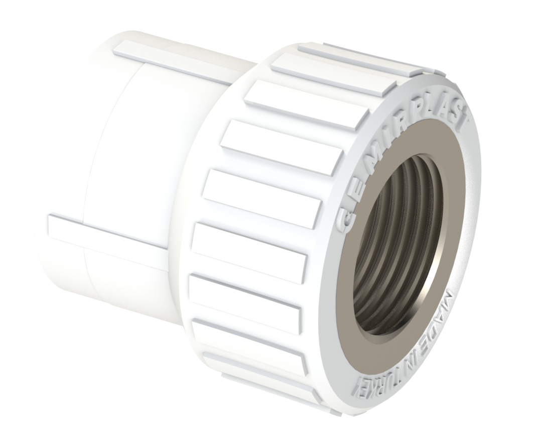 Переход с металлической внутренней резьбой 32*1/2, EmirPlast (Турция)