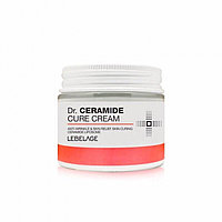 LEBELAGE Крем для лица улучшающий рельеф кожи с Керамидами Dr. Ceramide Cure Cream, 70мл