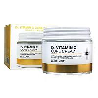 Крем для лица Lebelage осветляющий с витамином С Dr. VITAMIN C CURE CREAM 70 мл