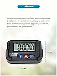 Автомобильные цифровые часы на липучке NAKO NA-613D, фото 8