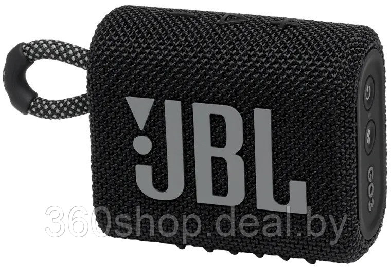 Портативная колонка JBL Go 3 (черный) - фото 1 - id-p197157392