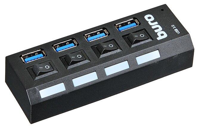 USB-хаб Buro BU-HUB4-U3.0-L