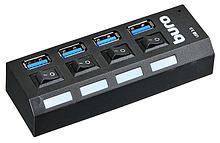 USB-хаб Buro BU-HUB4-U3.0-L