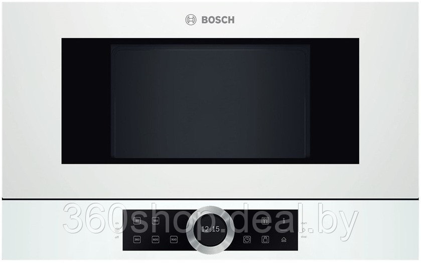 Микроволновая печь Bosch BFL634GW1 - фото 1 - id-p196989244