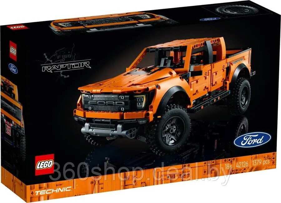 Конструктор LEGO Technic 42126 Ford F-150 Raptor - фото 1 - id-p197134232