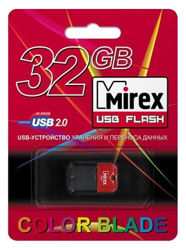 USB Flash Mirex ARTON RED 32GB (13600-FMUART32) - фото 1 - id-p197344828