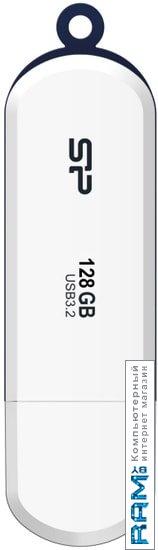 USB Flash Silicon-Power Blaze B32 128GB (белый) - фото 1 - id-p197345589