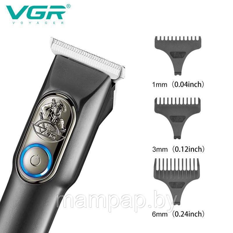 T9 Vintage VGR V-963 триммер для бороды и усов (премиум качество) - фото 3 - id-p197351628
