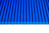 Поликарбонат сотовый Сэлмакс Групп Мастер синий 4 мм, 2100*6000 мм