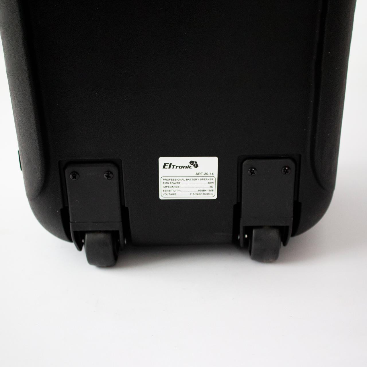 Портативная беспроводная bluetooth колонка Eltronic DANCE BOX 300 арт. 20-14 с двумя беспроводными - фото 4 - id-p196949885