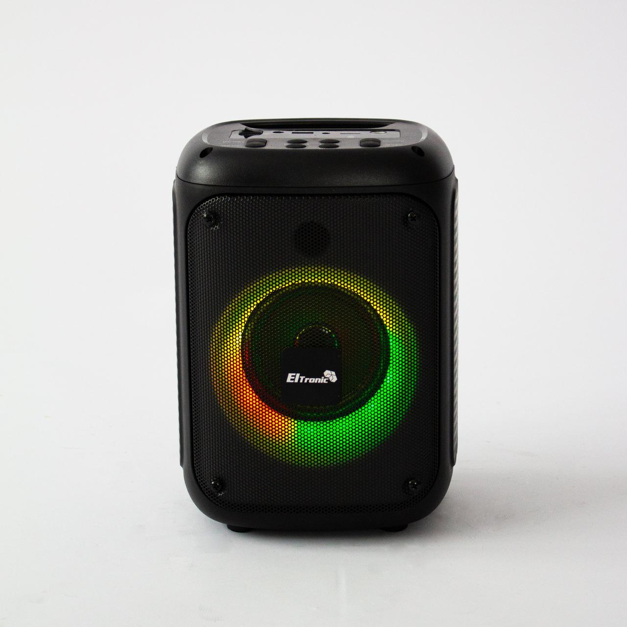 Портативная беспроводная bluetooth колонка Eltronic CRAZY BOX 100 Watts арт. 20-43 с LED-подсветкой и RGB - фото 2 - id-p196949890