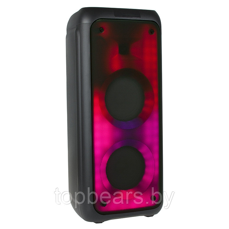 Напольная колонка Eltronic FIRE BOX 500 Watts арт. 20-17 с п микрофоном и RGB светомузыкой - фото 1 - id-p197369620