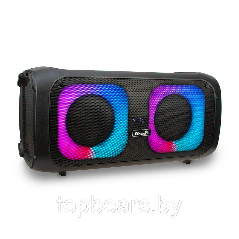 Напольная колонка ELTRONIC DANCE BOX 360 Watts арт. 20-34 с микрофоном и RGB cветомузыкой - фото 1 - id-p197369623