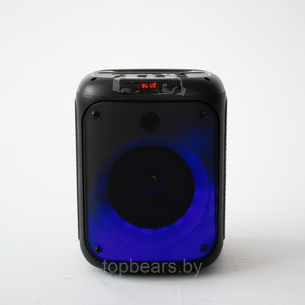 Портативная беспроводная bluetooth колонка Eltronic CRAZY BOX 150 арт. 20-46 с LED-подсветкой и RGB - фото 2 - id-p197369629